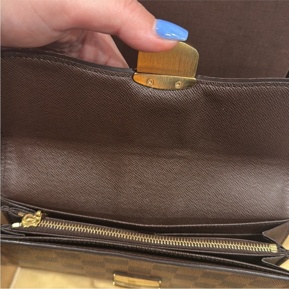 Louis Vuitton Damier Long Wallet | Portofeuil Sistina | FULL INCLUSION - Picture 7 of 12